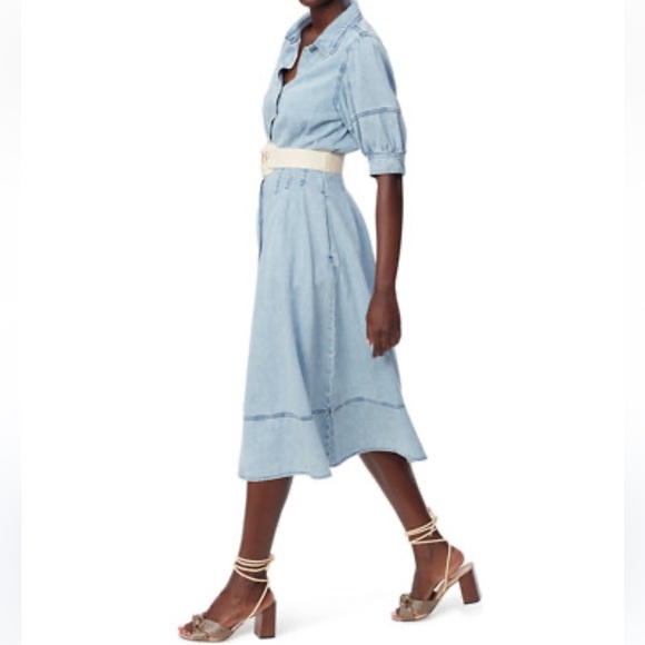 NWT Sam Edelman Arya midi dress. - Picture 3 of 5